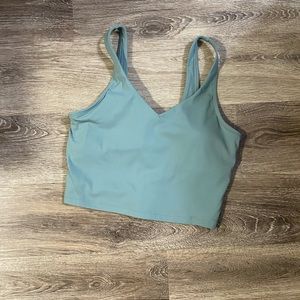 Cropped workout tank